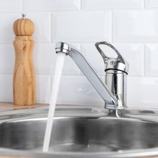 Смеситель для кухни РМС SL55-004F-25 хром